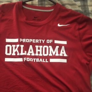 Oklahoma football shirt
